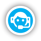 Blue coordinator icon