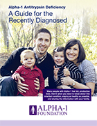 Thumbnail image of Alpha-1 Antitrypsin Deficiency: A Guide for the Recently Diagnosed Individual brochure for Patients